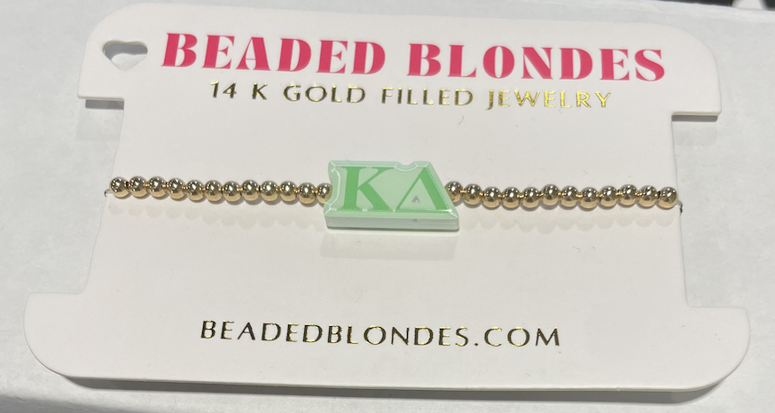 14k Gold Filled Sorority Bracelet