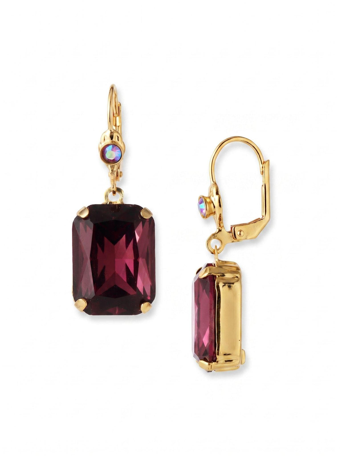 Kathleen Studded Dangle Earrings