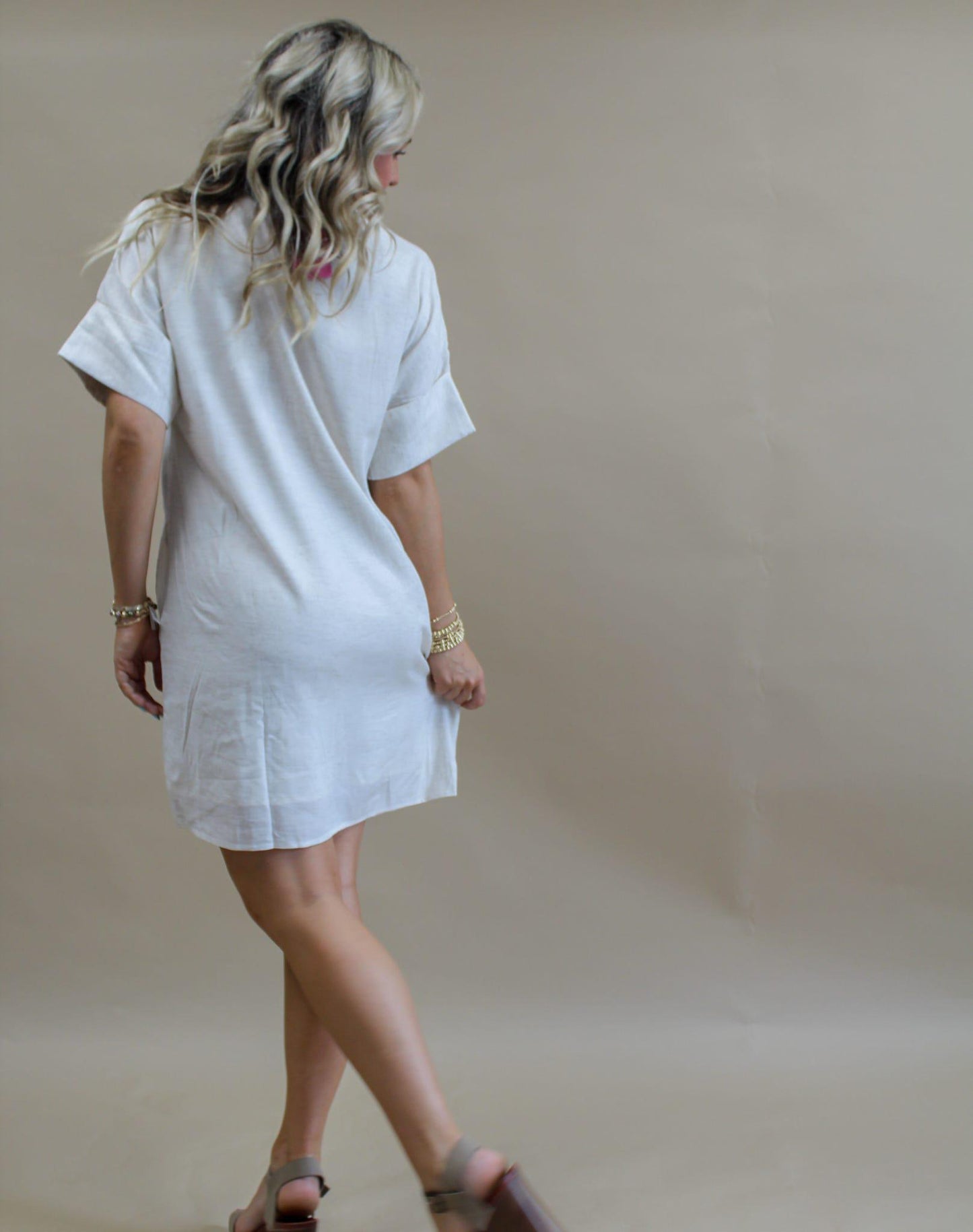 Alaina Crochet Detail Dress