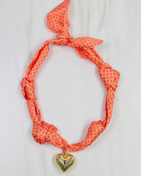 Serafina Scarf Charm Necklace