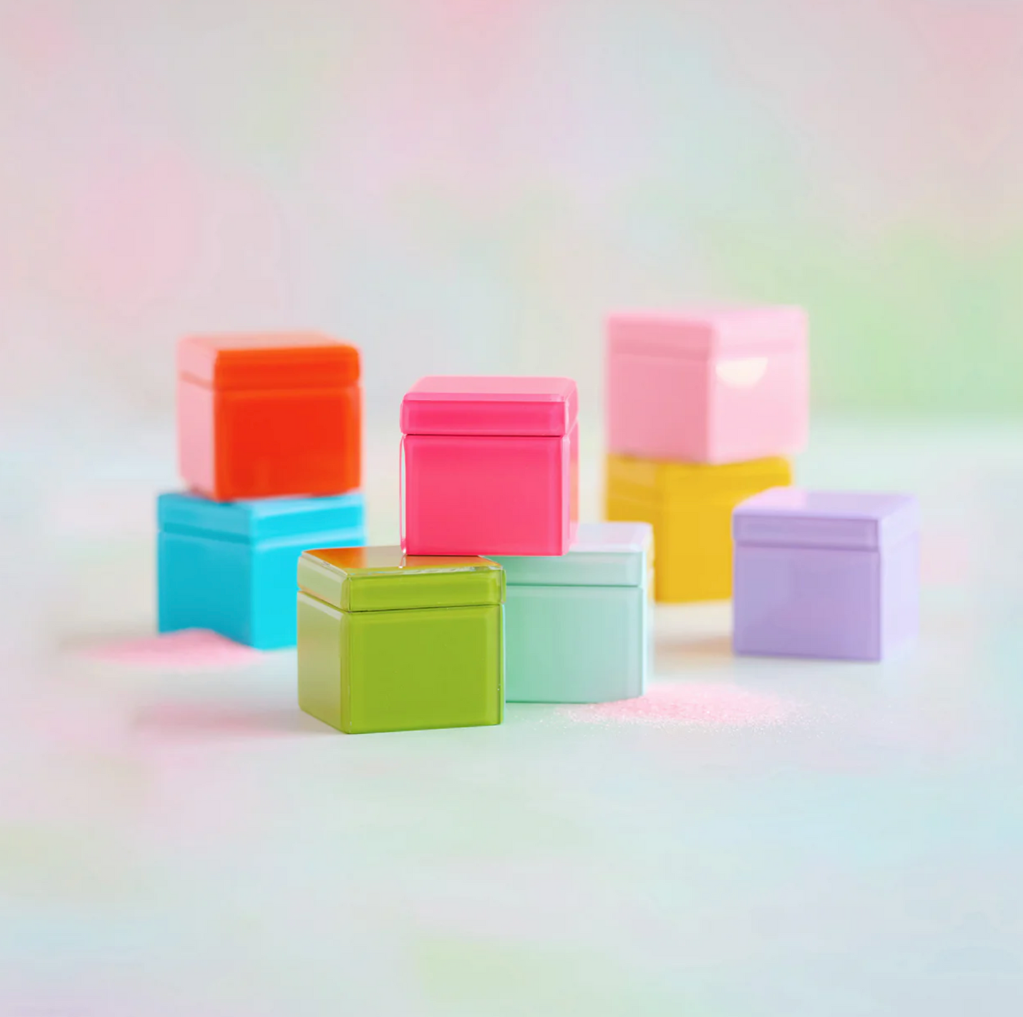 Rainbow Glass Box