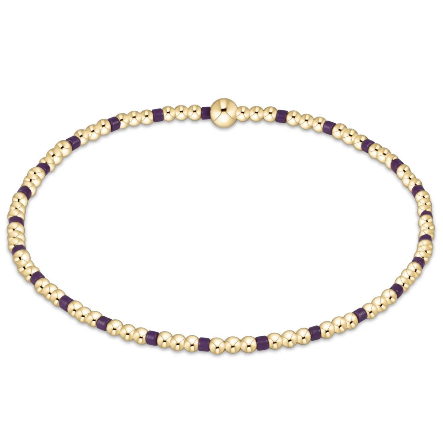 Gameday Hope Sincerity Pattern 2mm Bead Bracelet