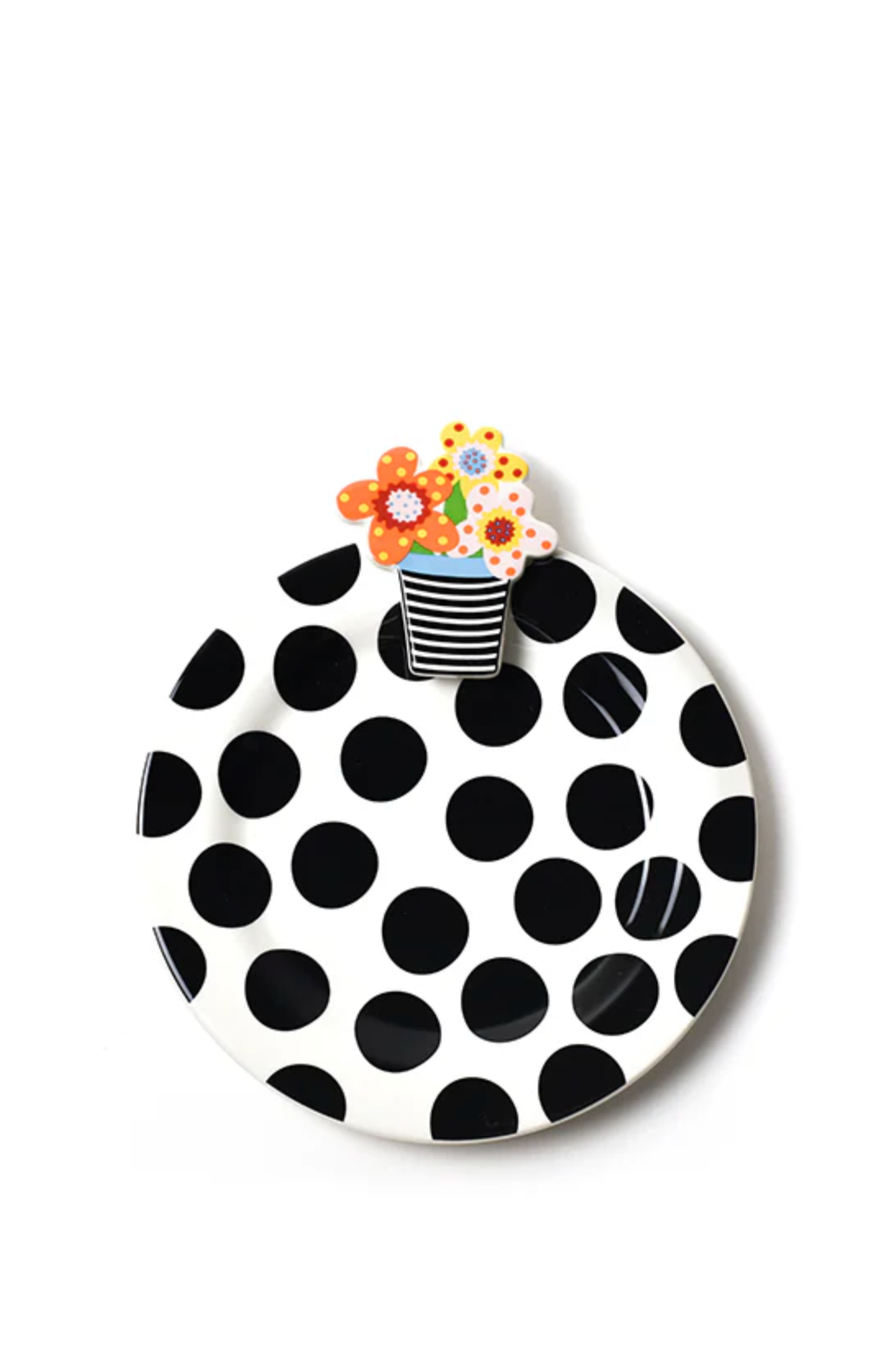 Happy Everything Flowers 7 Embellishment Plate