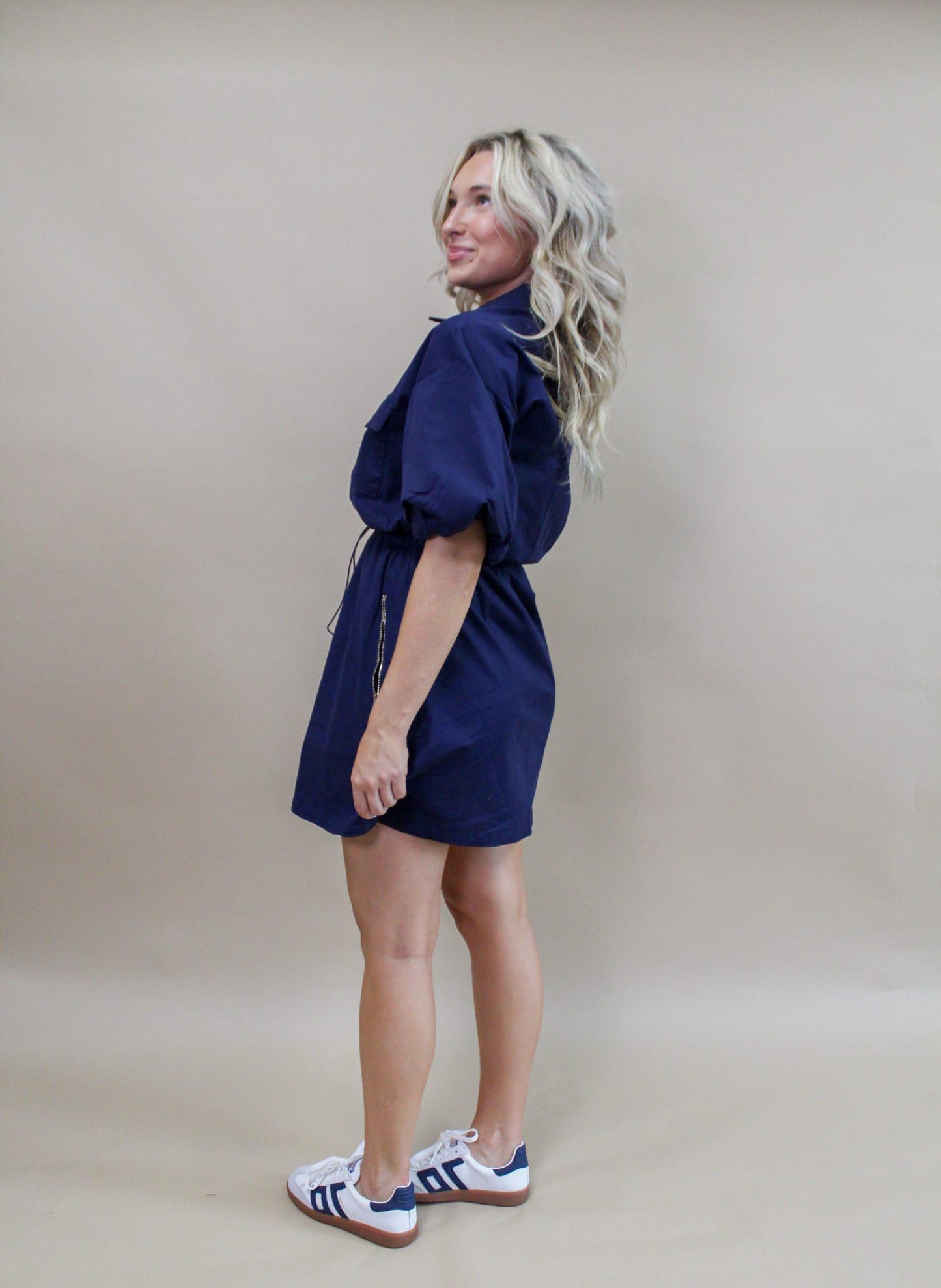 Antonia Half Zip Dress