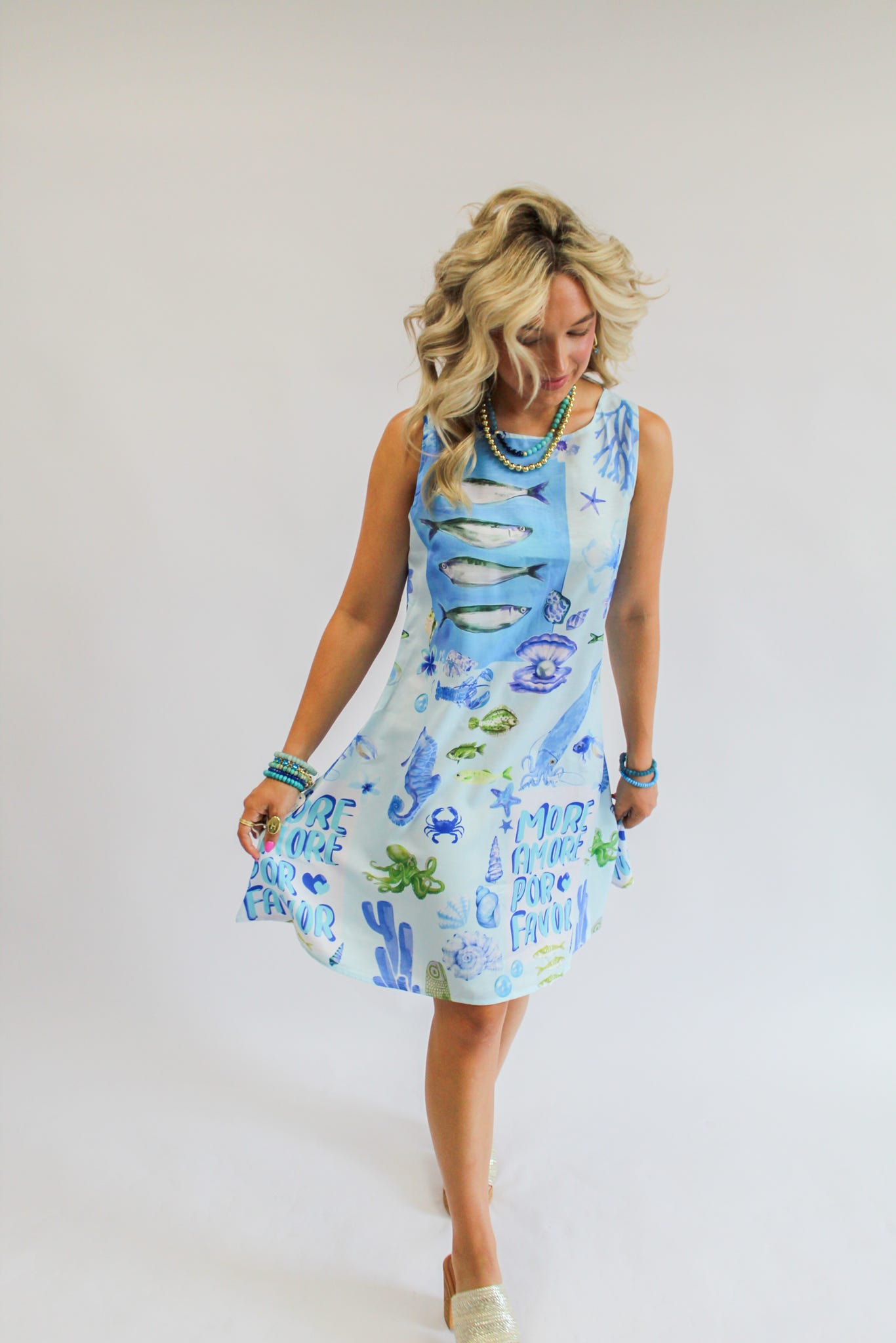 Coastal Breeze Mini Dress