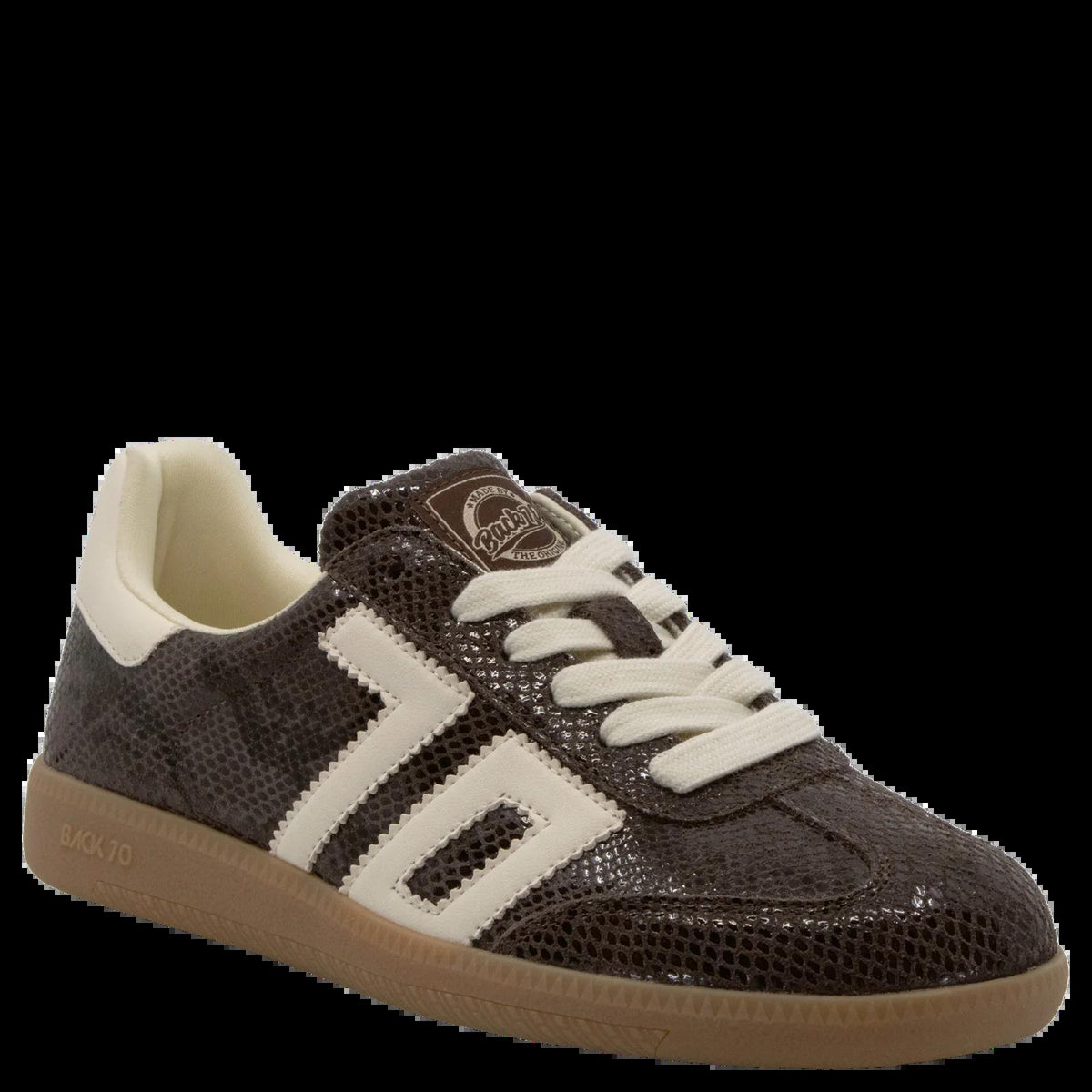 Back 70 Cloud W26 Lizard Coffee Butter Sneakers