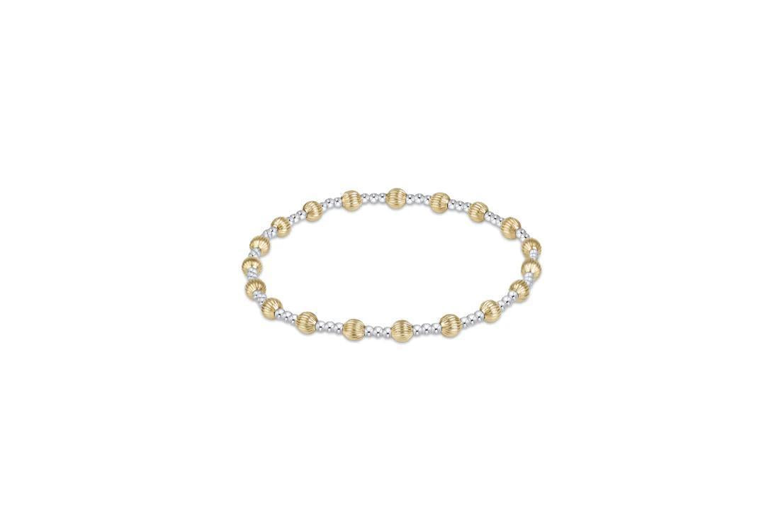 Dignity Sincerity Mixed Metal 4mm Bracelet