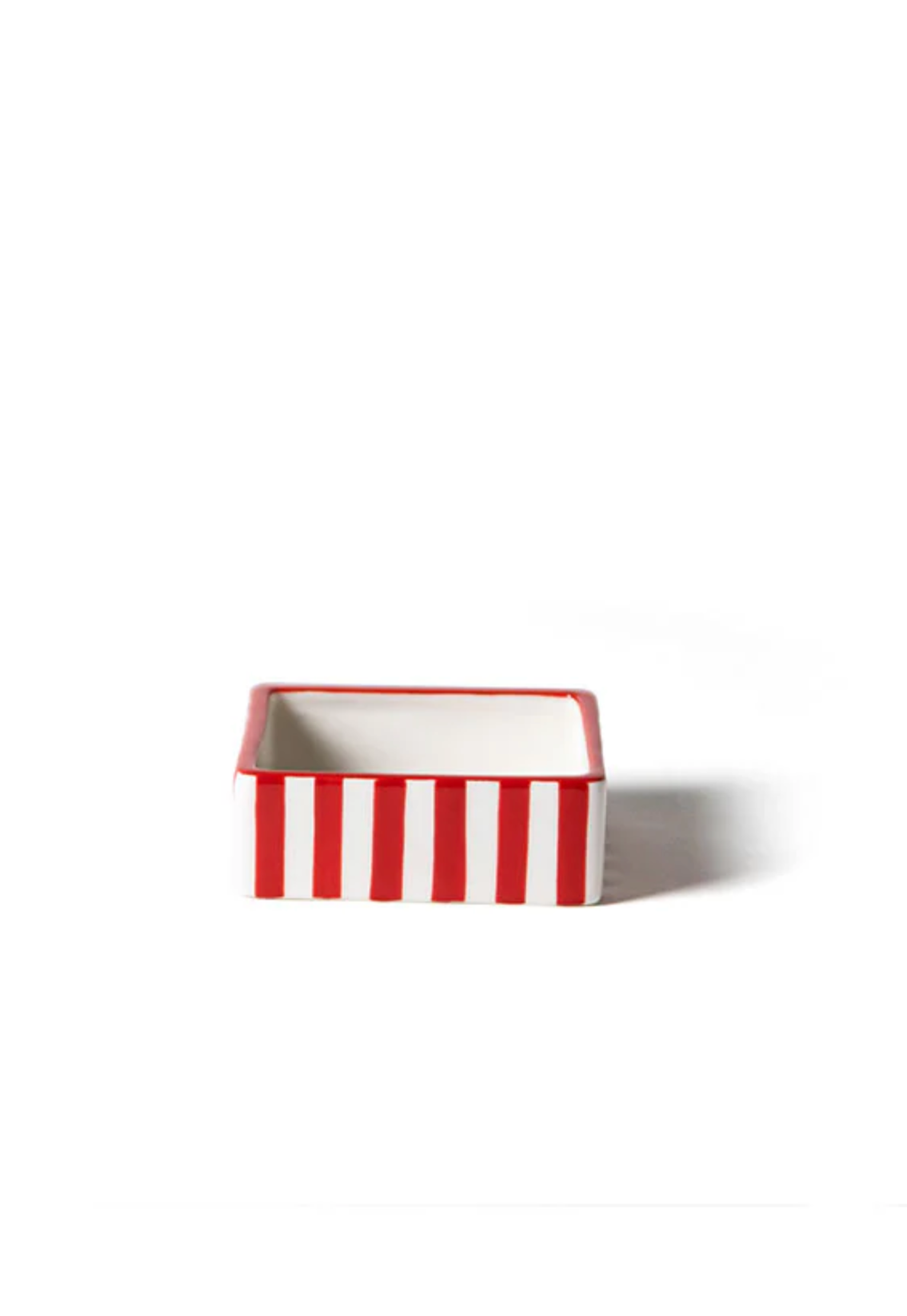 Happy Everything Christmas Peppermint 3.5 Square Trinket Bowl