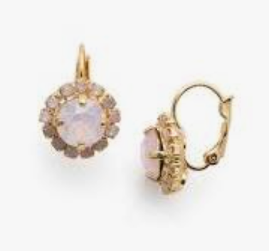 Haute Halo Dangle Earrings- Rose Water/Essentials