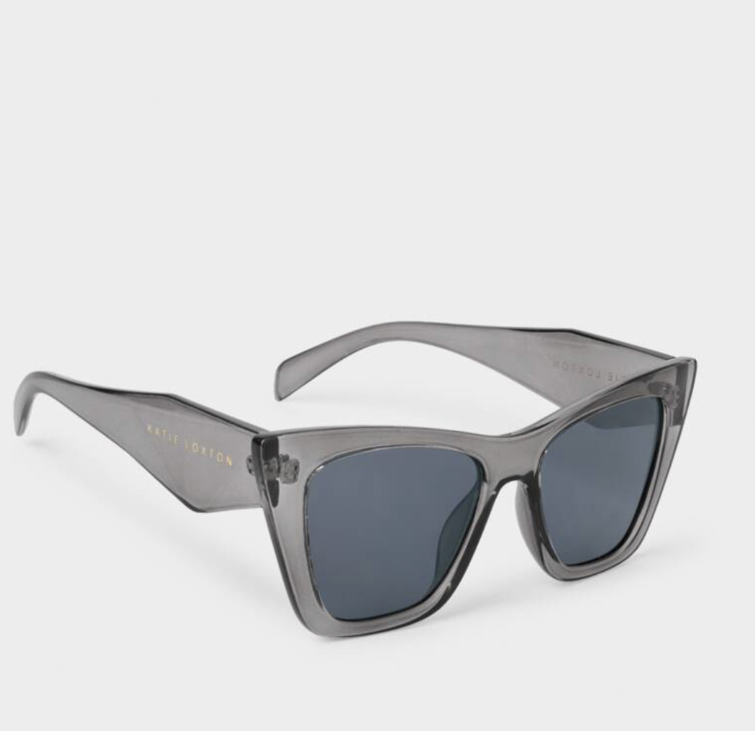 Porto Sunglasses Gray Transparent
