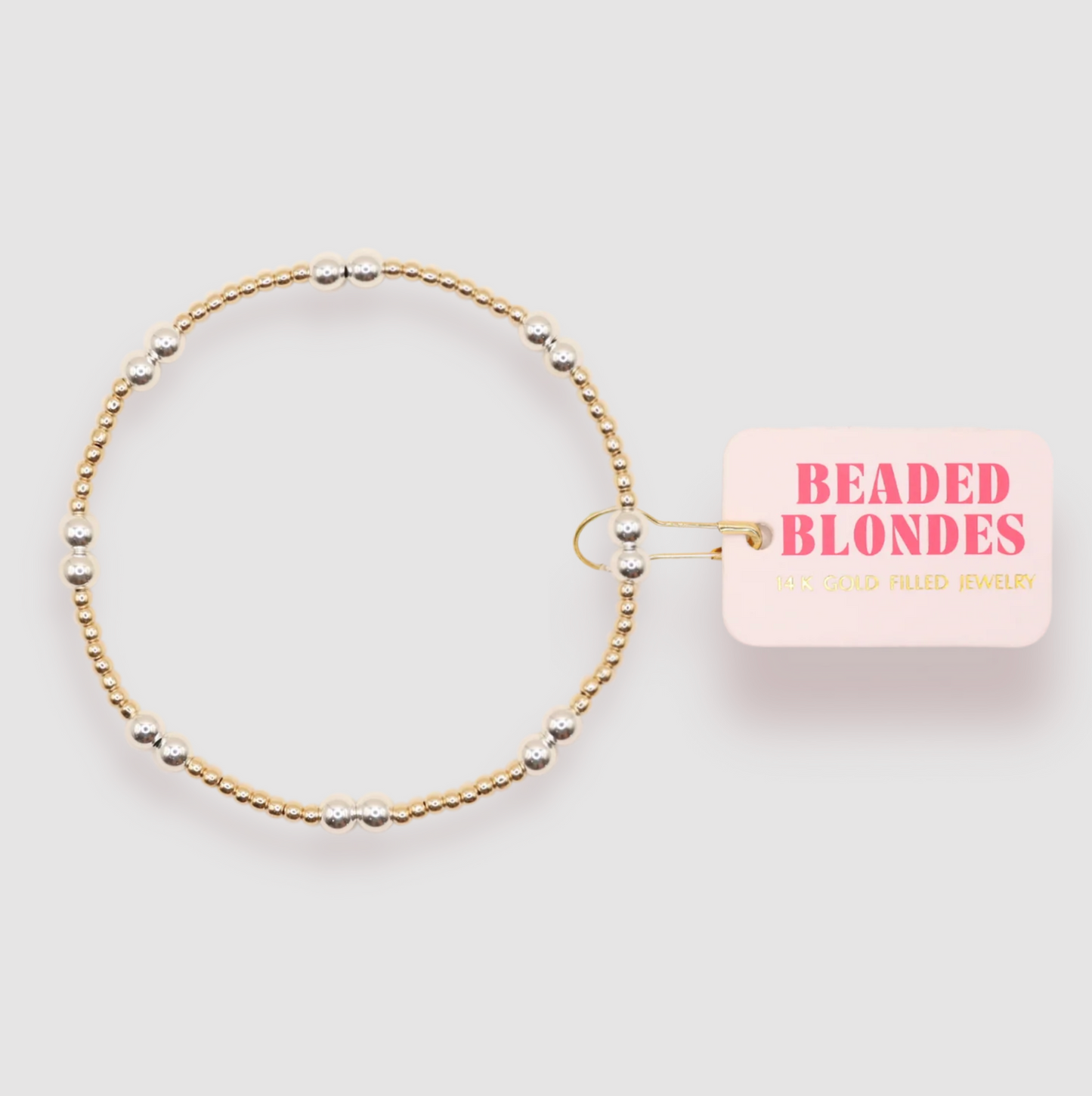 Mixed Metal Beaded Blondes Collection