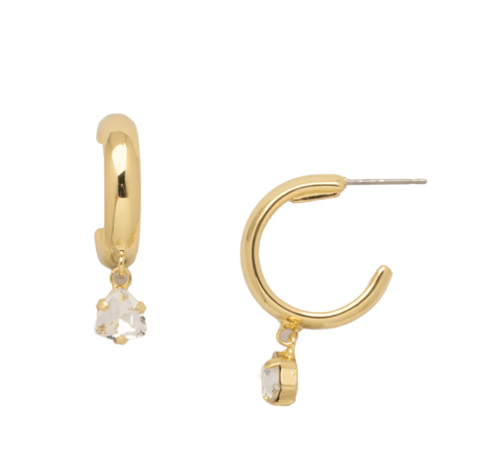 Sedge Huggie Hoop Earrings