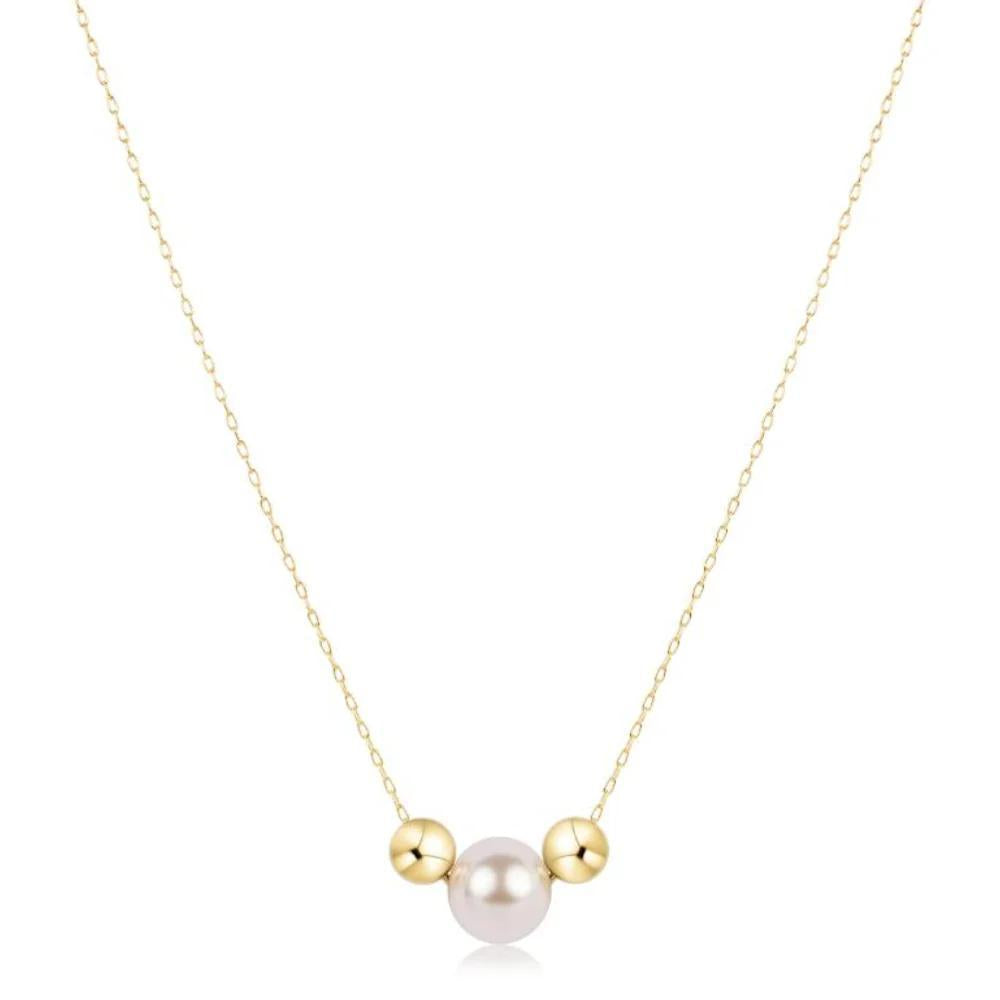 Egirl 14" Necklace Gold - Purpose Pearl