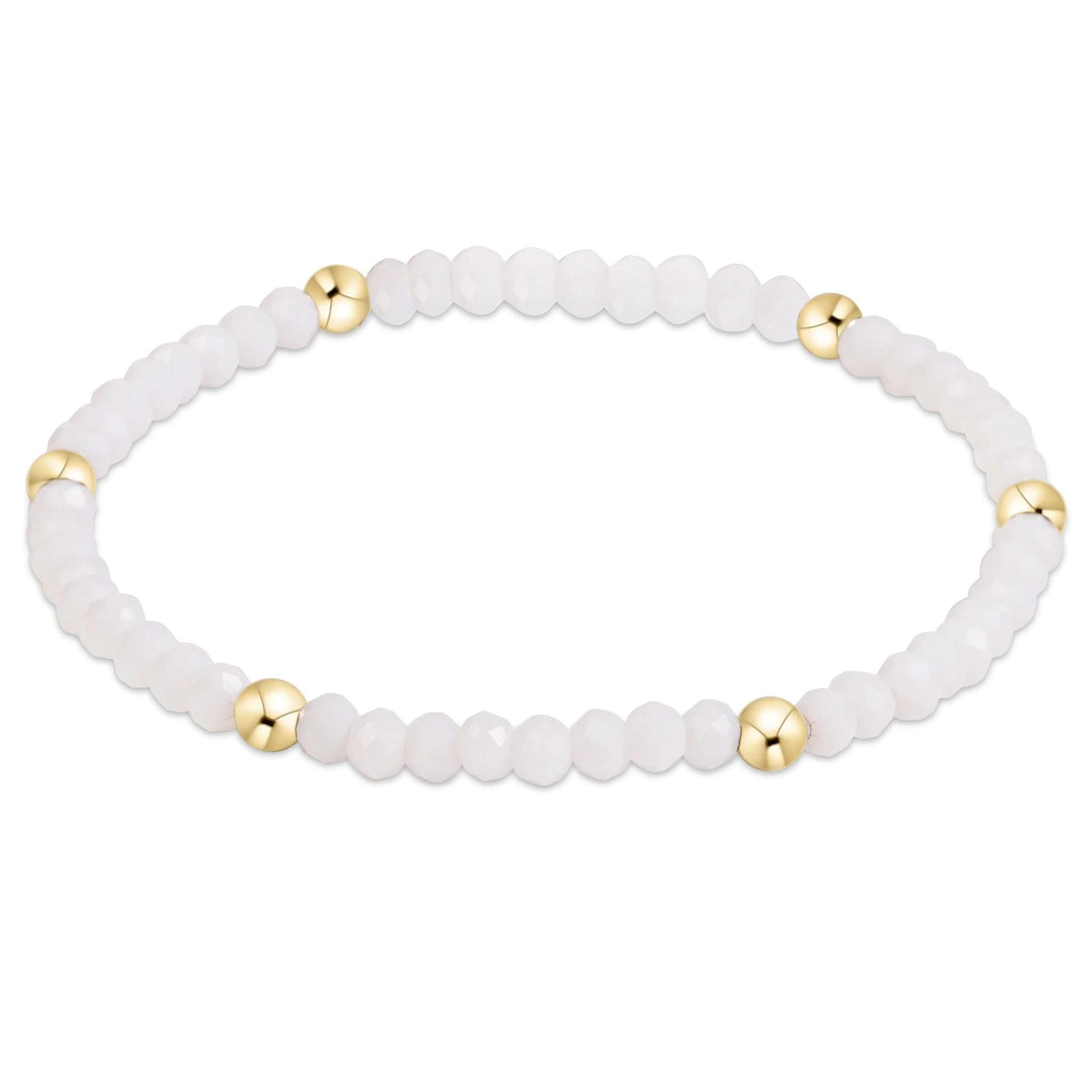 Gameday Flirty Presence Bracelet - White