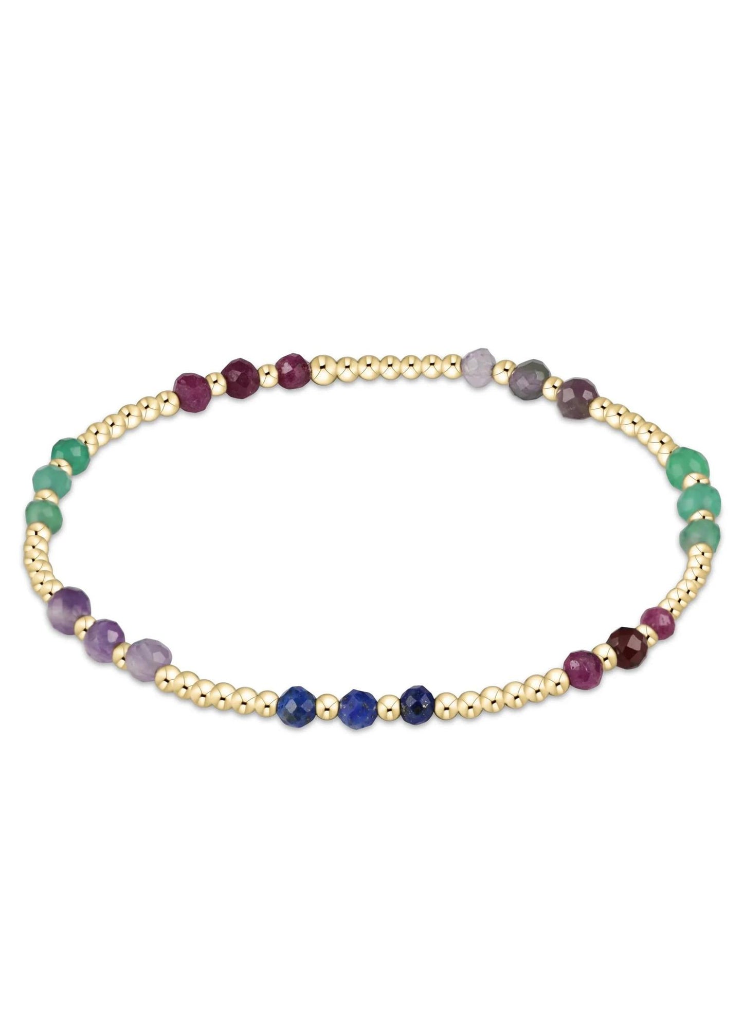 Joy 3mm Bracelet Gold- Hot Mess