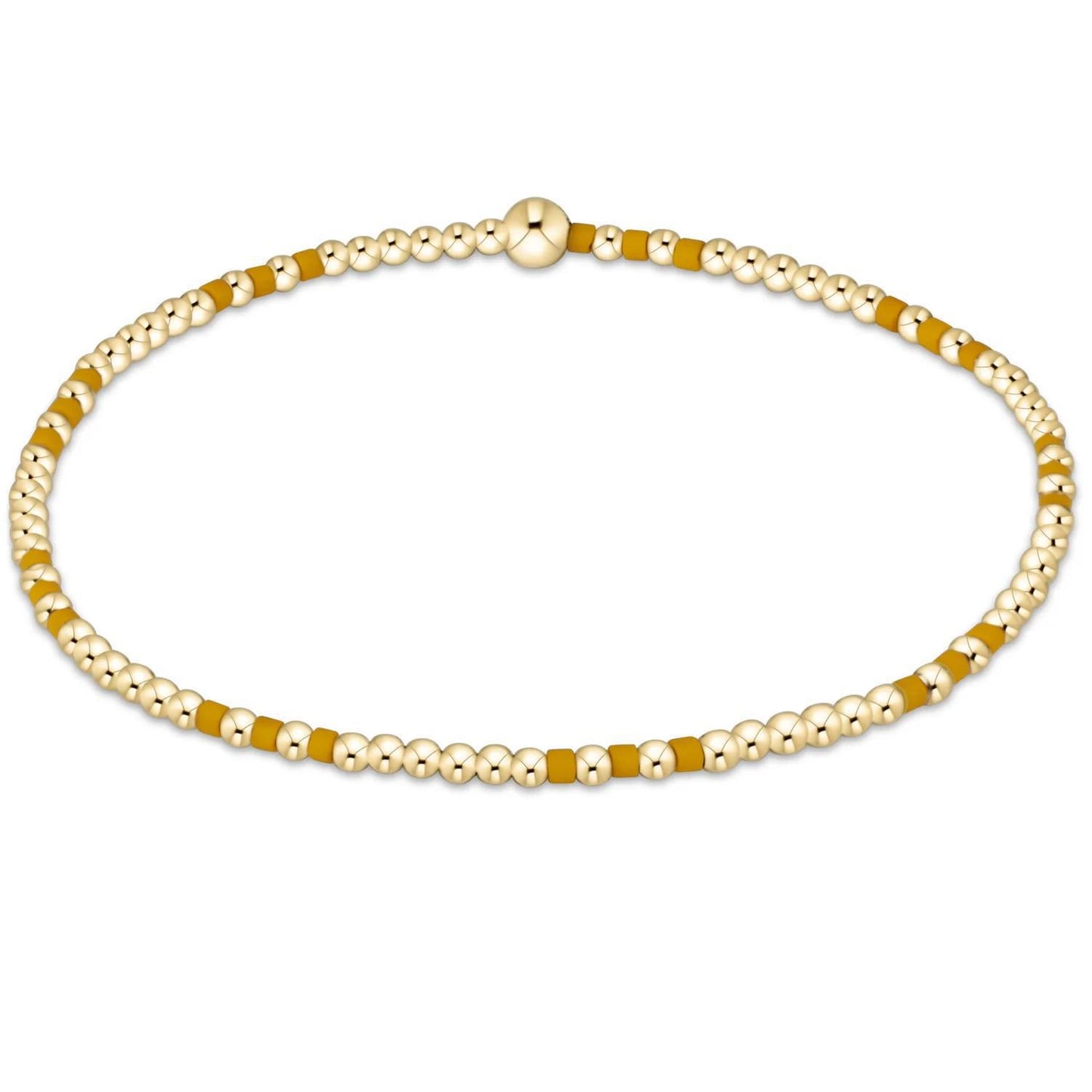 Gameday Hope Joy Pattern 2mm Bead Bracelet