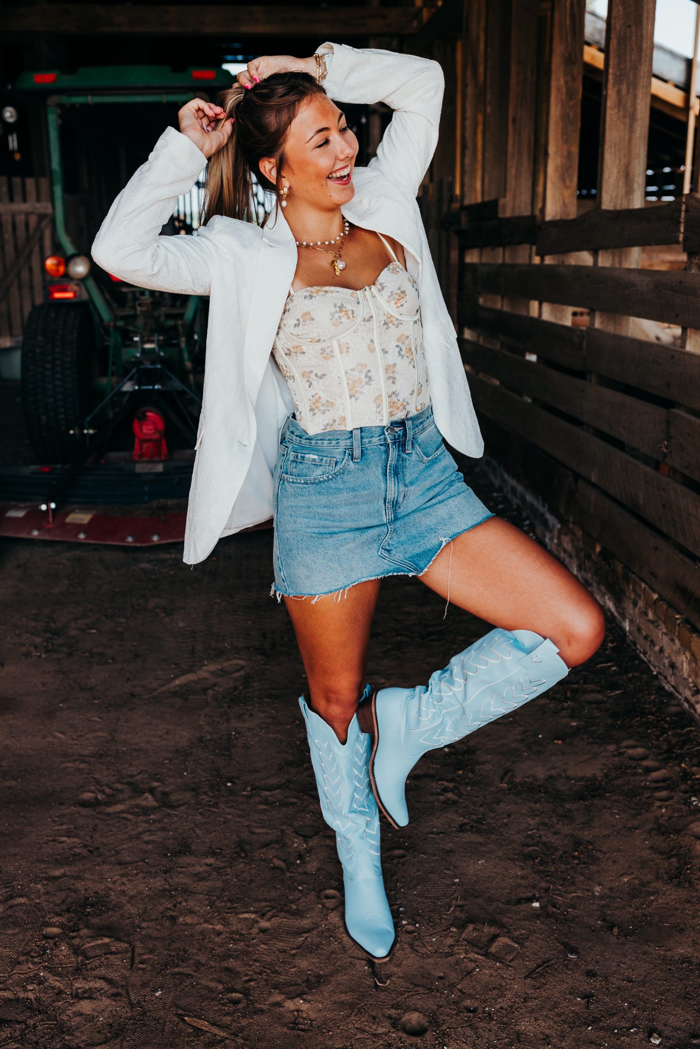 90's Vintage Mini Skirt