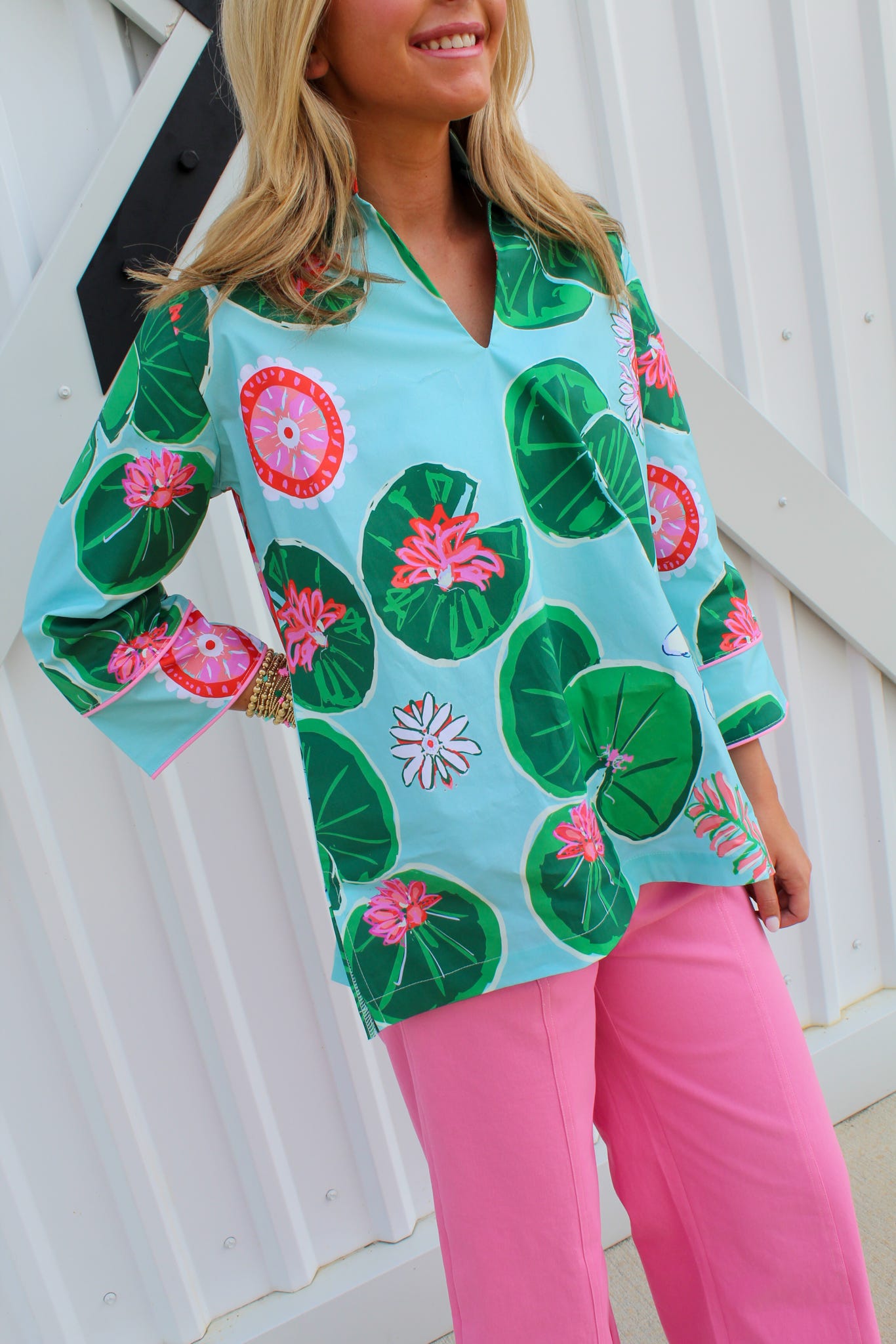 Sweet Tart Seamed Crop Pants