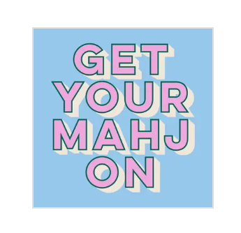 Mahjong Cocktail Napkins