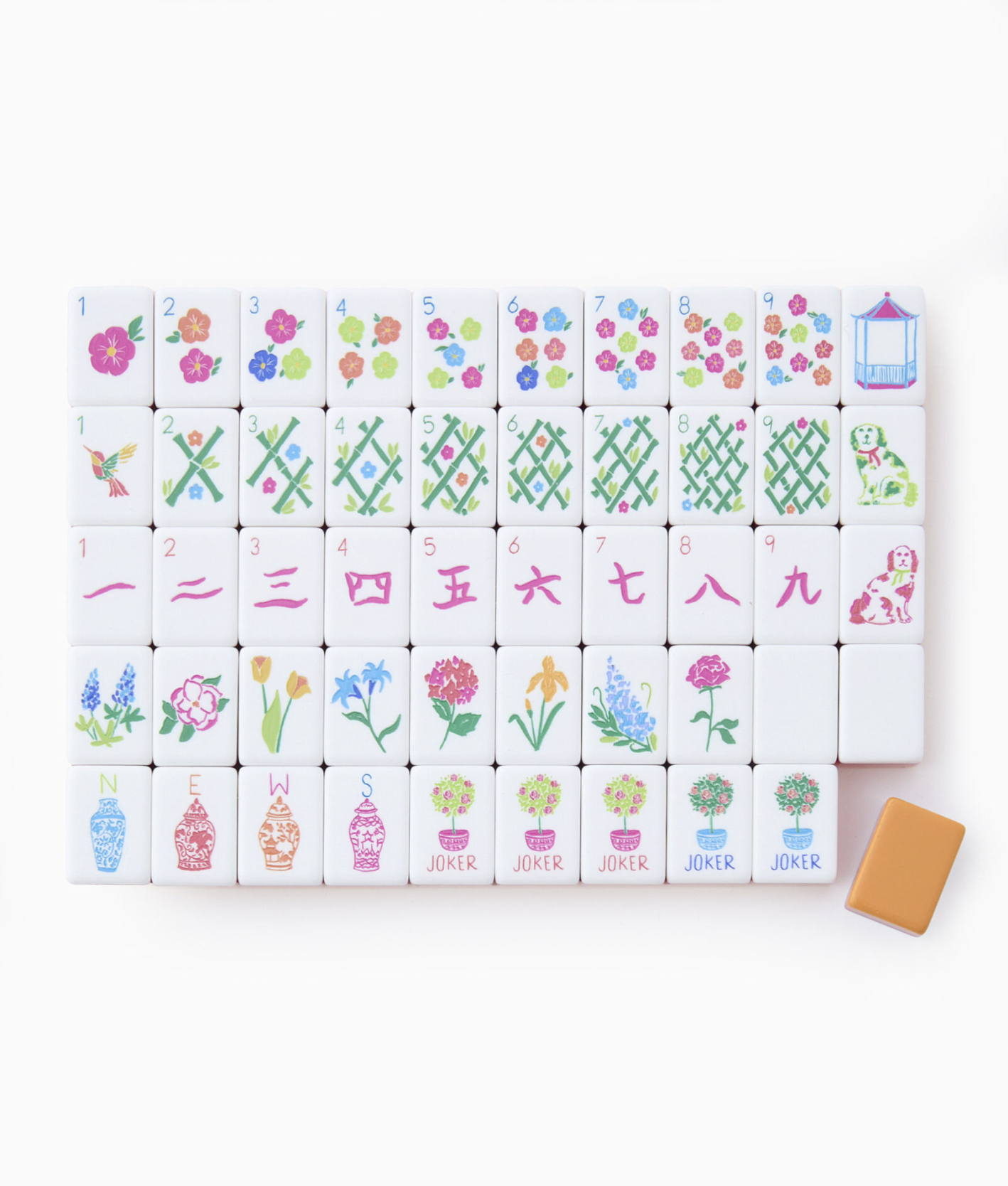 Oh My Mahjong Tile Set