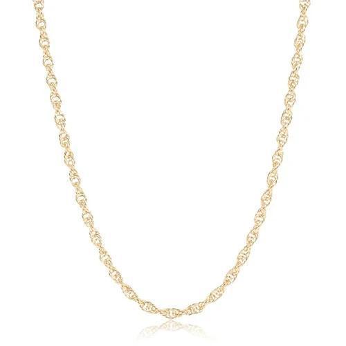 17" Choker Rope Chain - Gold