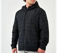 Puffer Jacket - Black Oversized