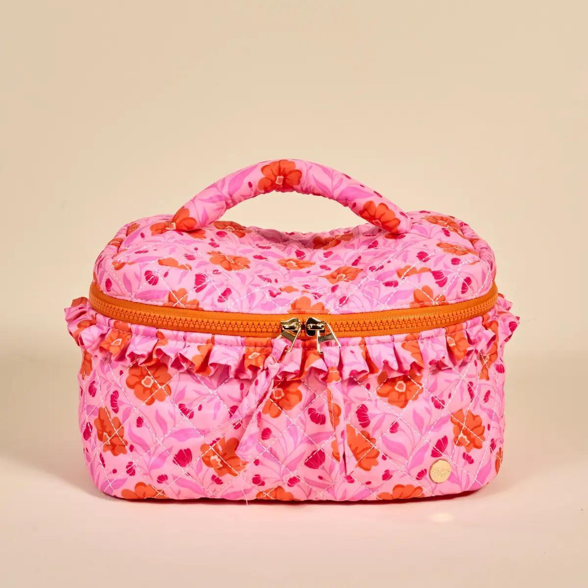 Glam & Go Quilted Cosmetic Bag