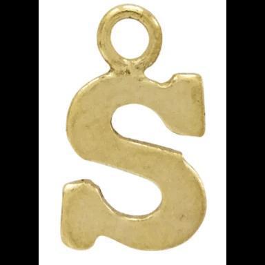 GOLD FILLED INITIAL CHARM WATERPROOF BRACELETS