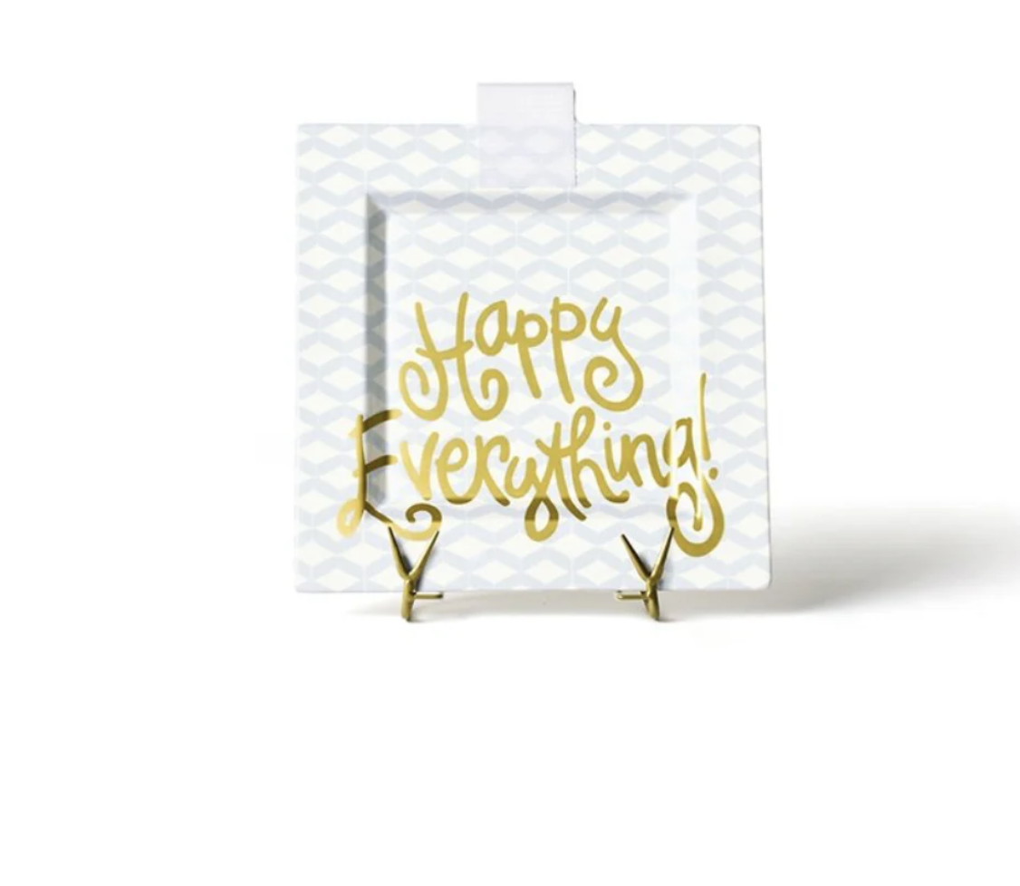 Smoke Angled Weave Mini 9.25 Platter