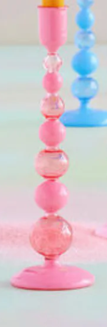 Sugar Plum Candle Holder 10.75"