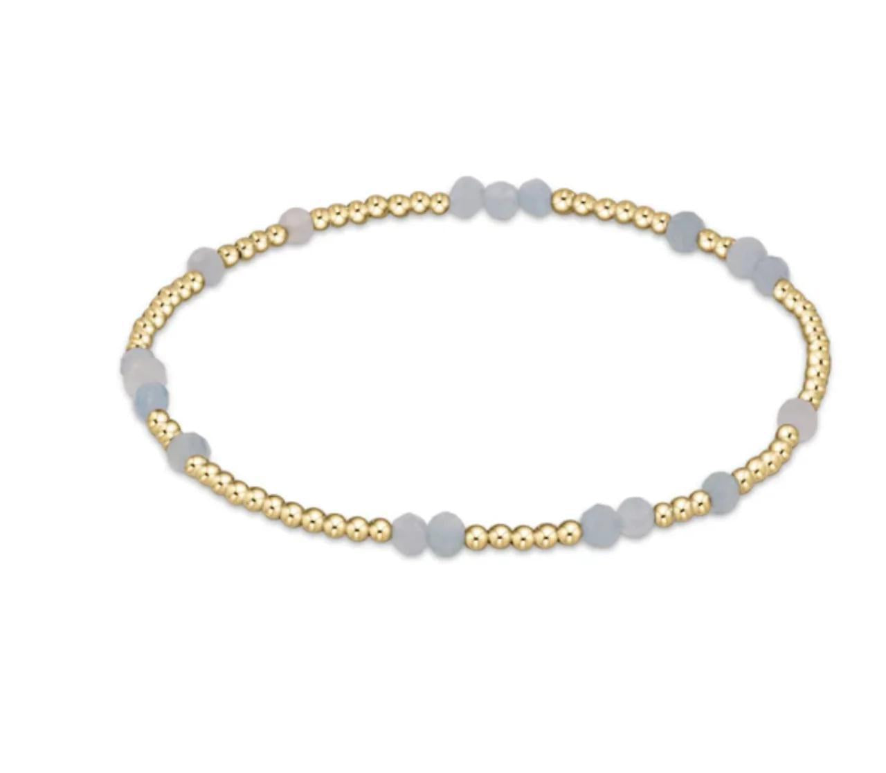 enewton Extends - Hope Unwritten Gemstone Bracelet - Aquamarine
