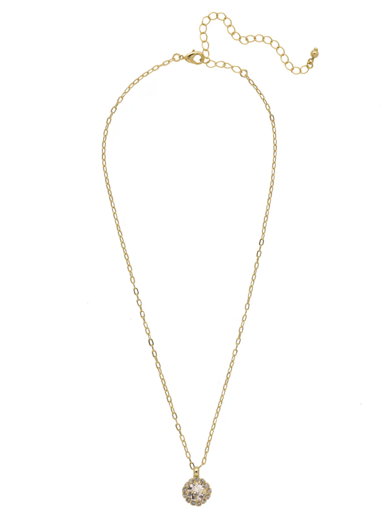 Haute Halo Pendant Necklace
