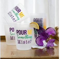 Frosted Party Cups