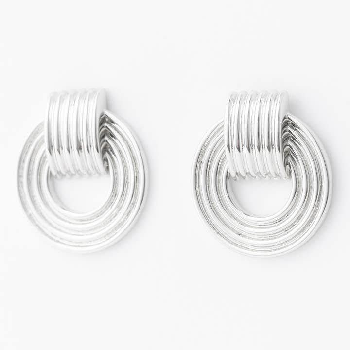 Mazie Earrings - Silver
