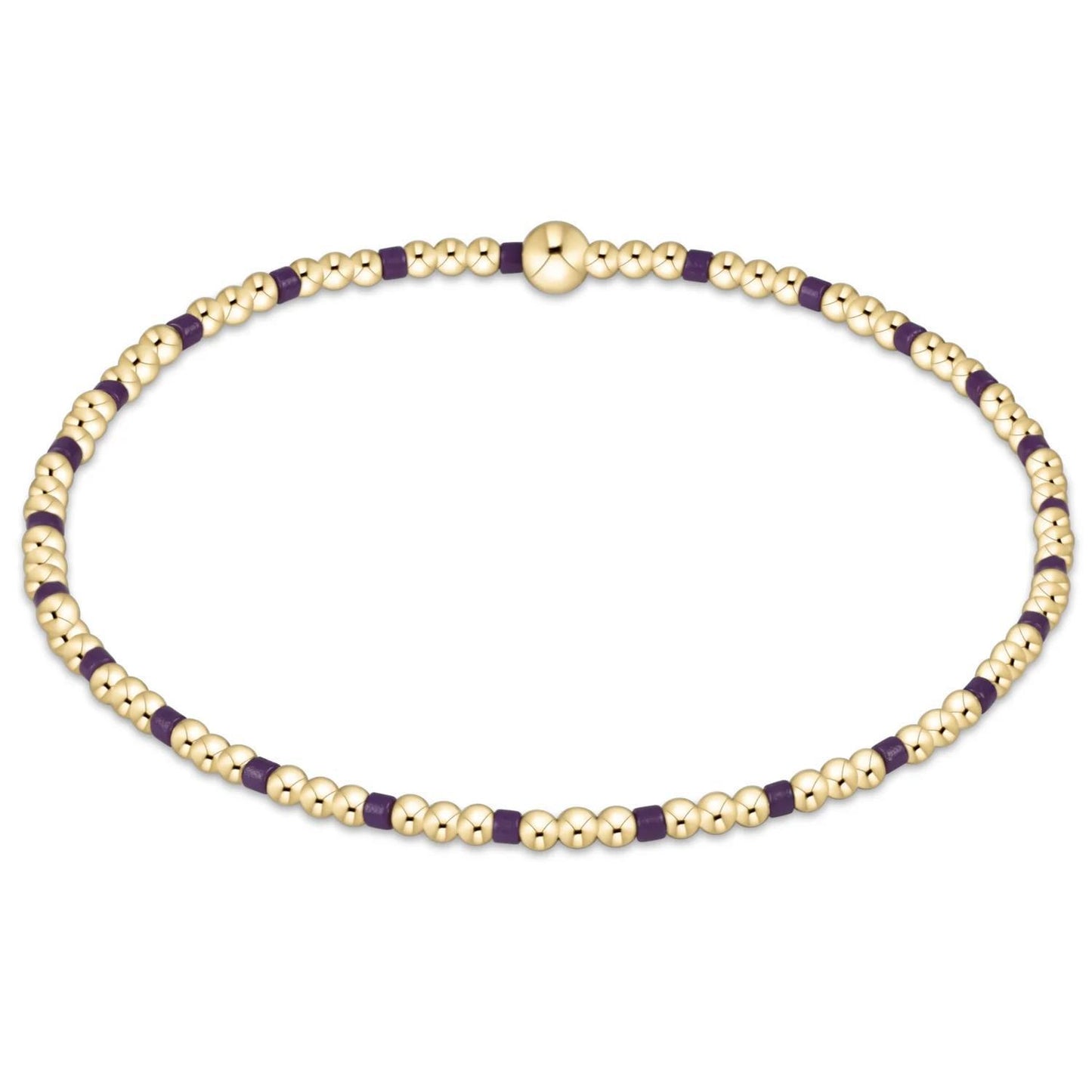Gameday Hope Sincerity Pattern 2mm Bead Bracelet