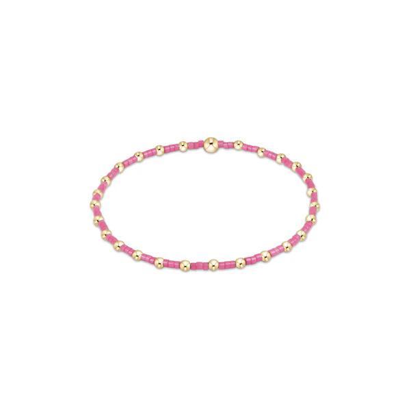 Hope Sincerity Bracelet Gold- Bubblegum