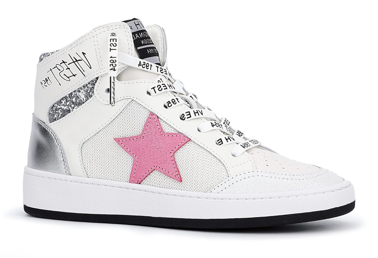 Vintage Havana Dream 14 White Blush High Top Sneaker