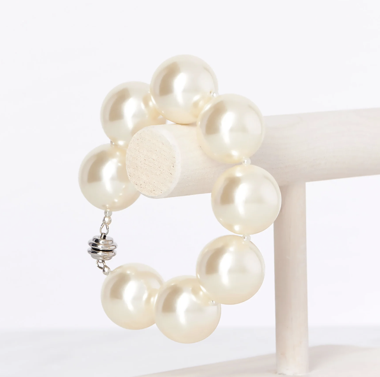 Pearl Bracelet Ivory (8 Inch)