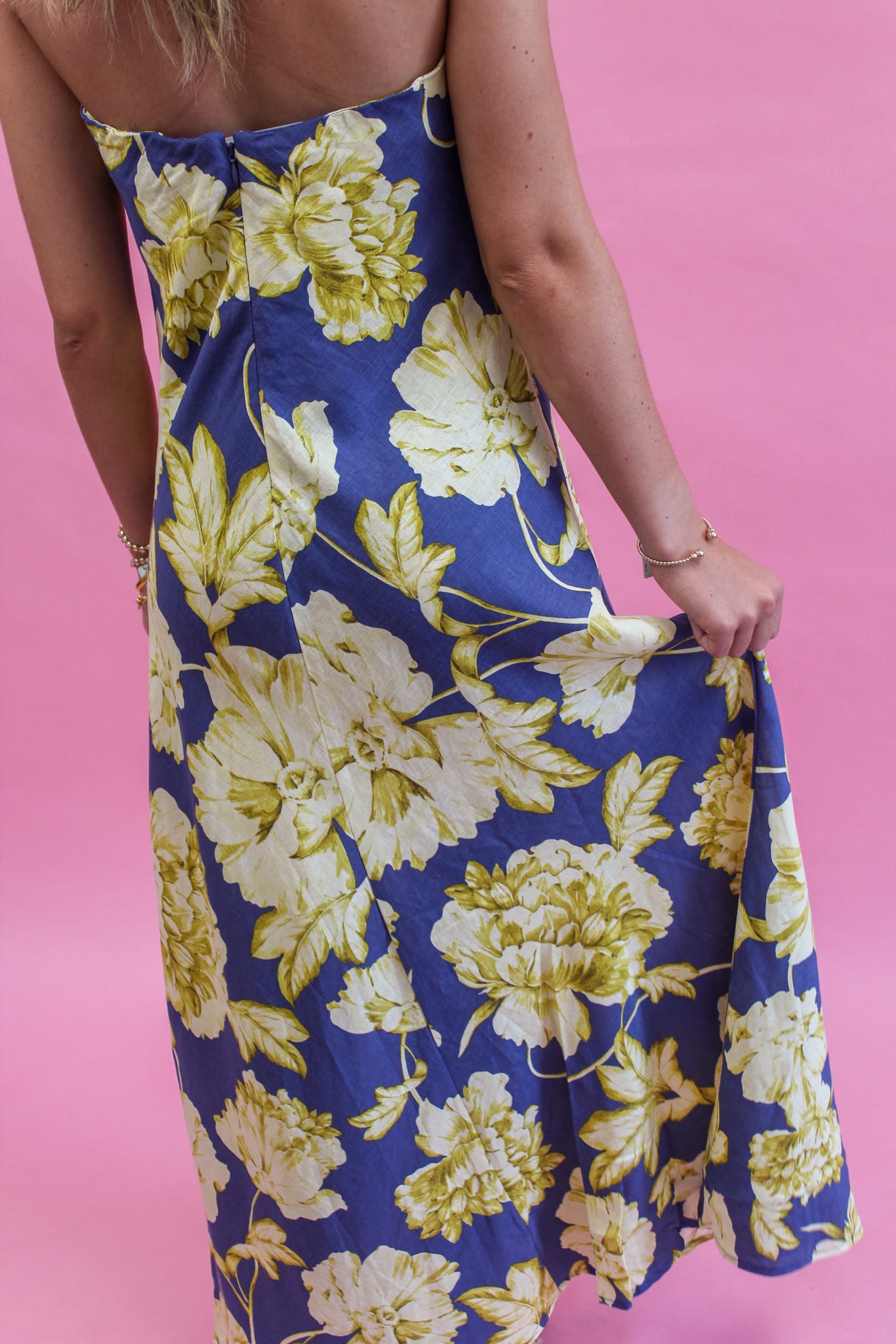 Golden Hour Strapless Dress