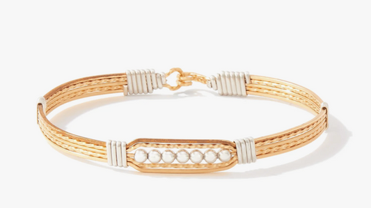 Power of Prayer Bracelet (Wide) 7.25 GS,-