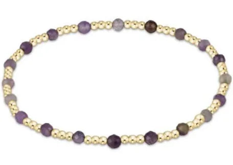 Egirl Gemstone Gold Sincerity Bracelet