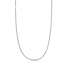 37" Hope Unwritten Necklace- Slate Blue