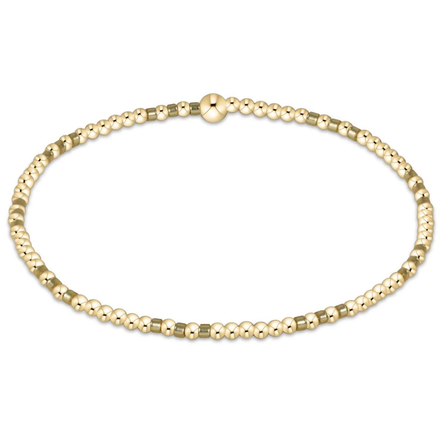 Gameday Hope Joy Pattern 2mm Bead Bracelet