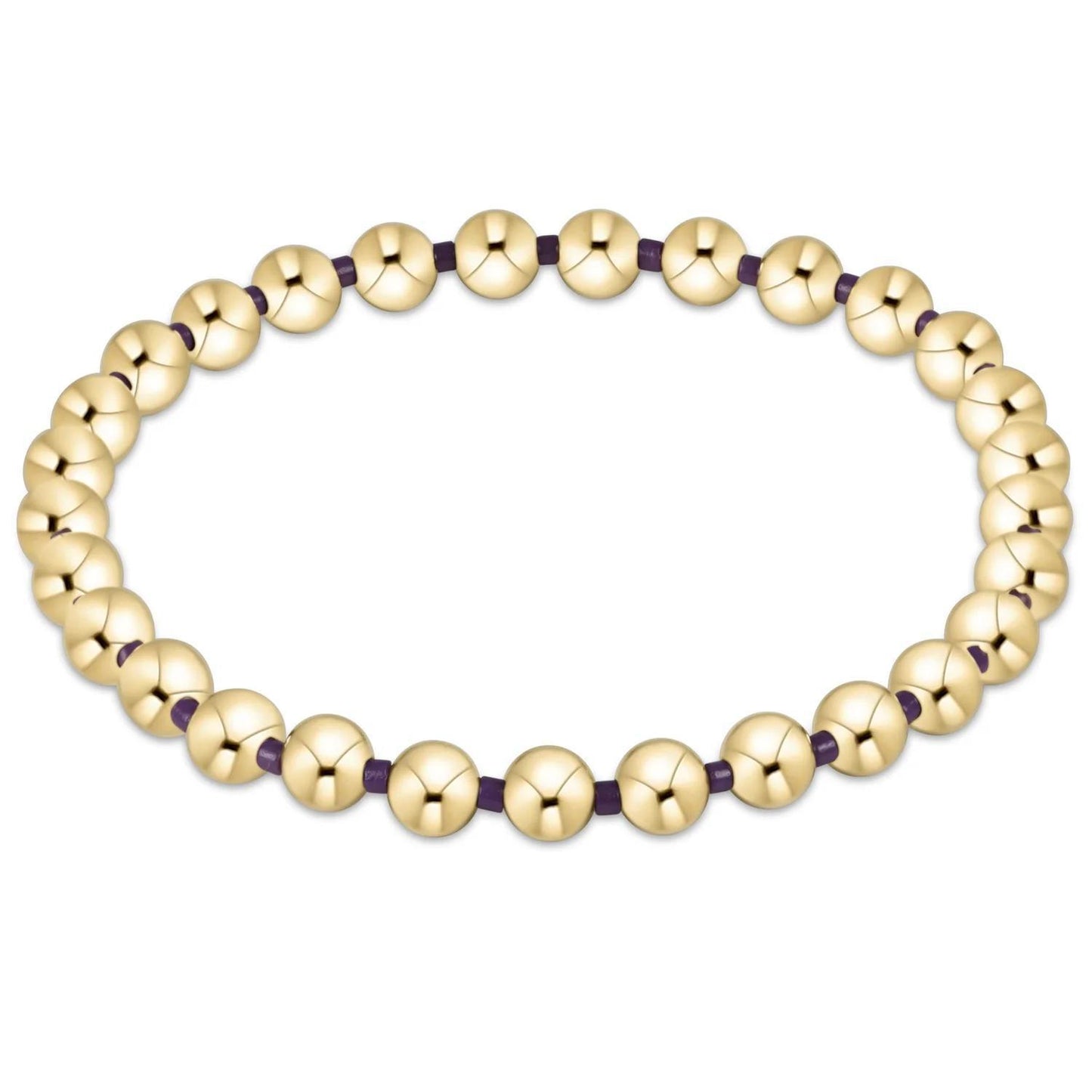 Gameday Hope Grateful 5mm Bead Bracelet