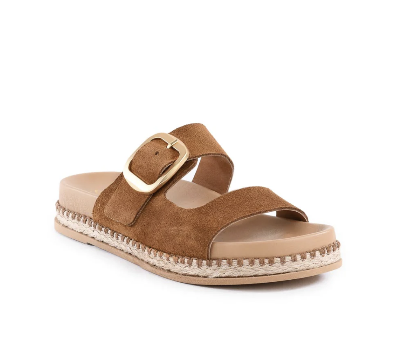 Getaway Dark Tan Suede