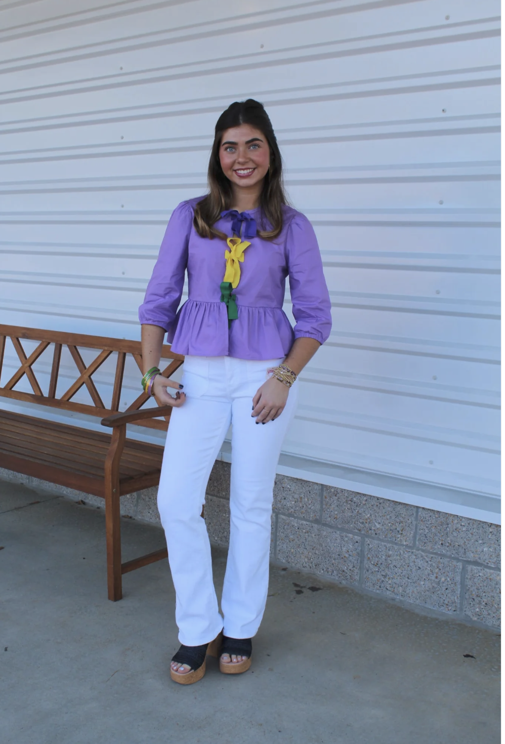 Beads and Bubbly Blouse