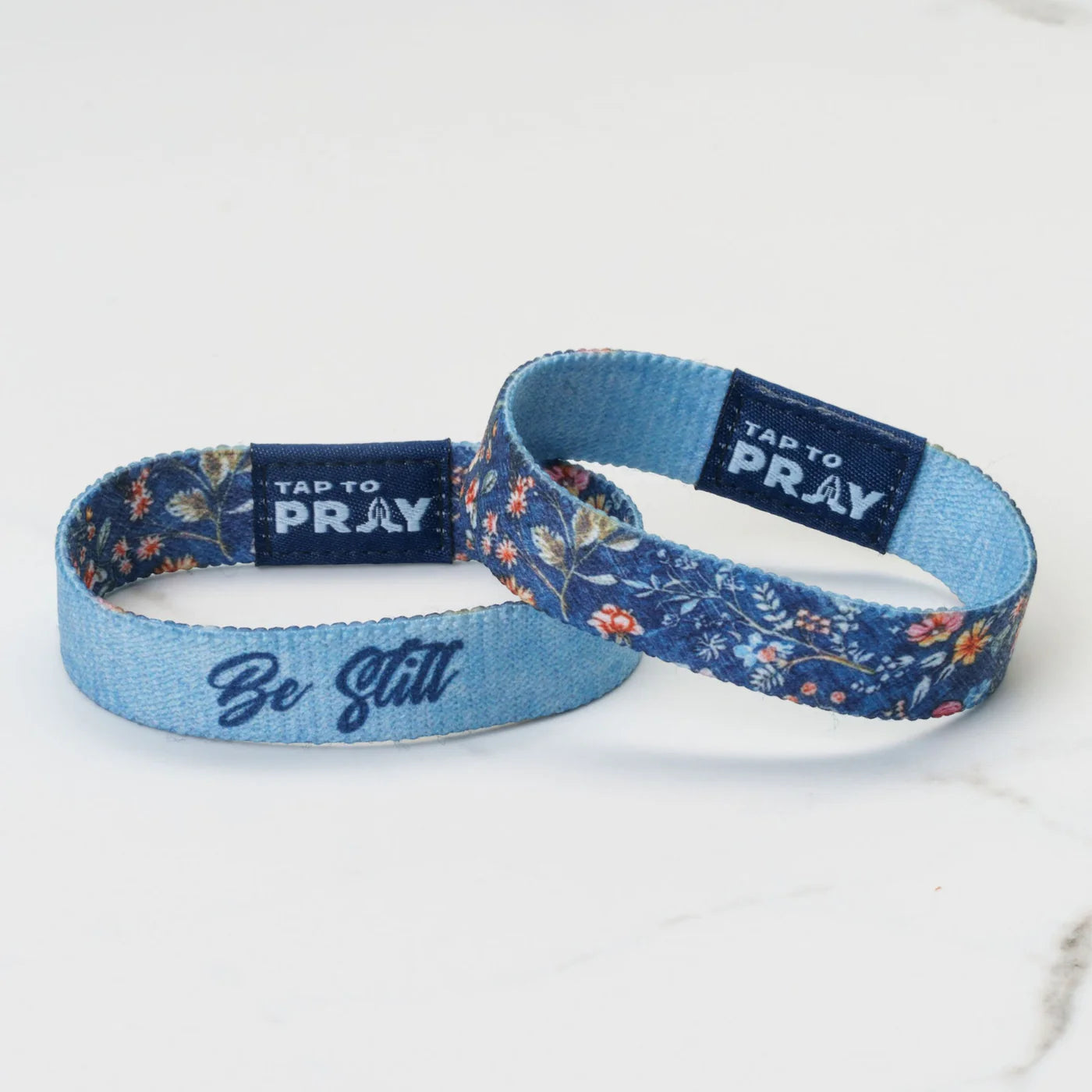Tap To Pray Wristband - Wildflower Be Still