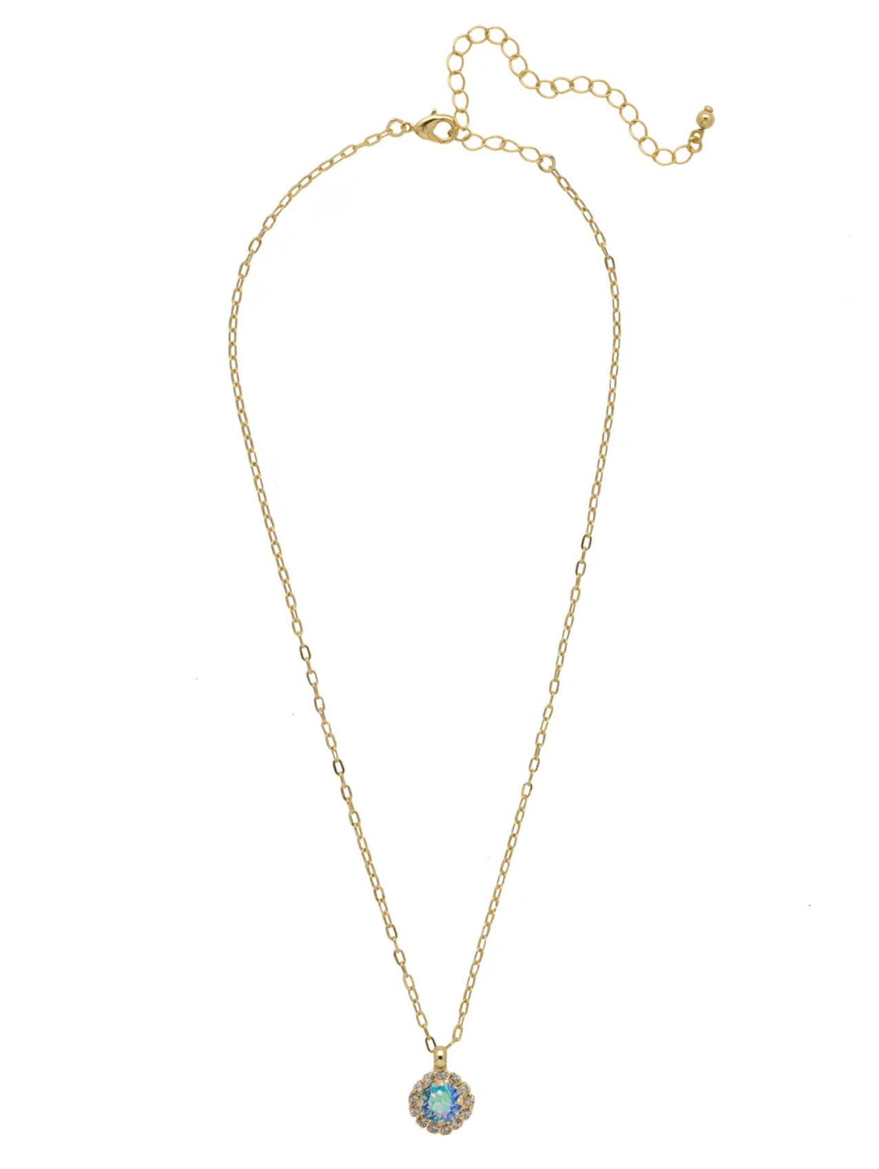 Haute Halo Pendant Necklace