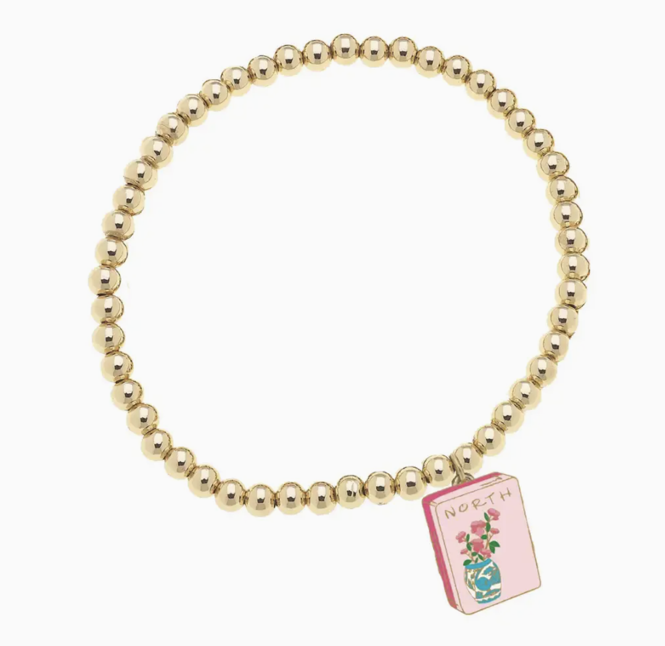 Mahjong Tile Bead Bracelet