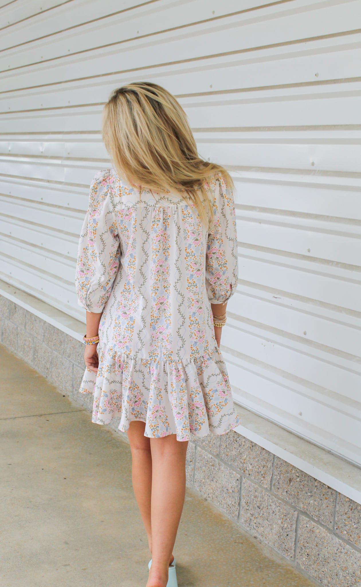 Naomi Ivy Lane Dress - Ivory